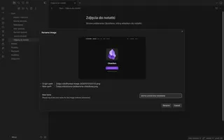 Paste image rename — okładka