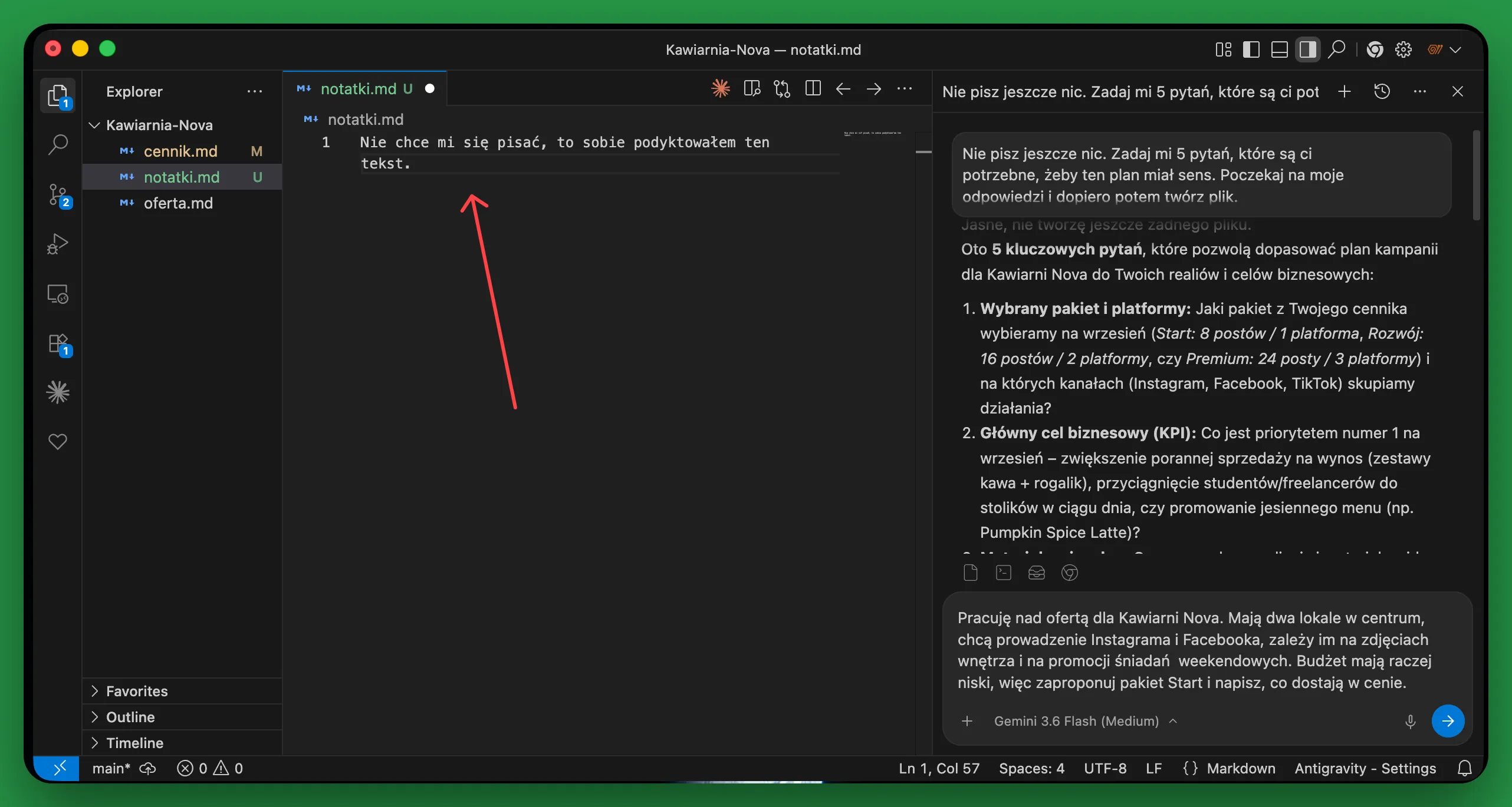Lokalna transkrypcja Whisper zamiast dyktowania systemowego