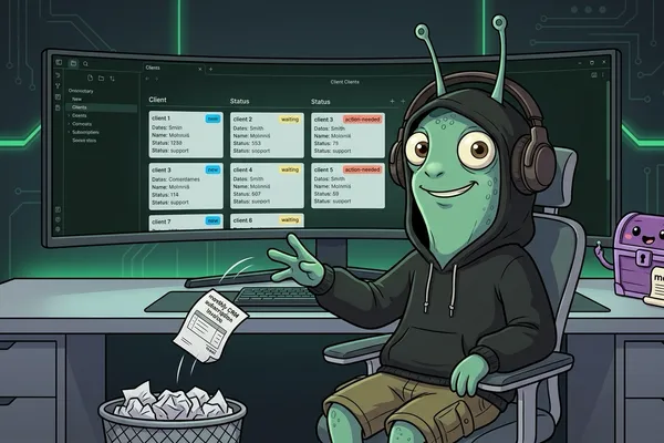 CRM w Obsidianie dla freelancera zamiast abonamentu za 200 zł