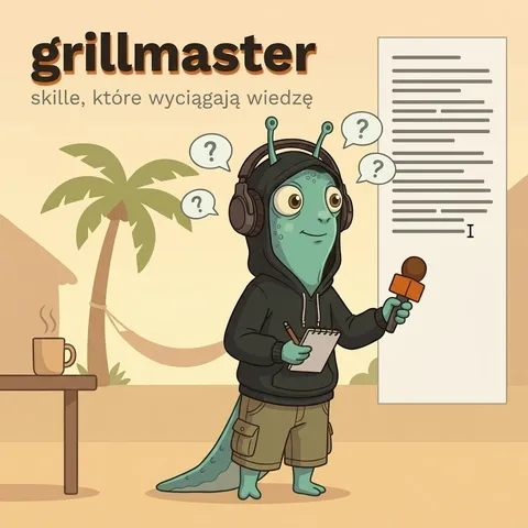 grillmaster — skille, które wyciągają wiedzę z eksperta