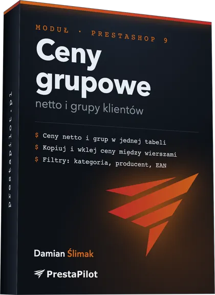 Ceny grupowe - moduł PrestaShop