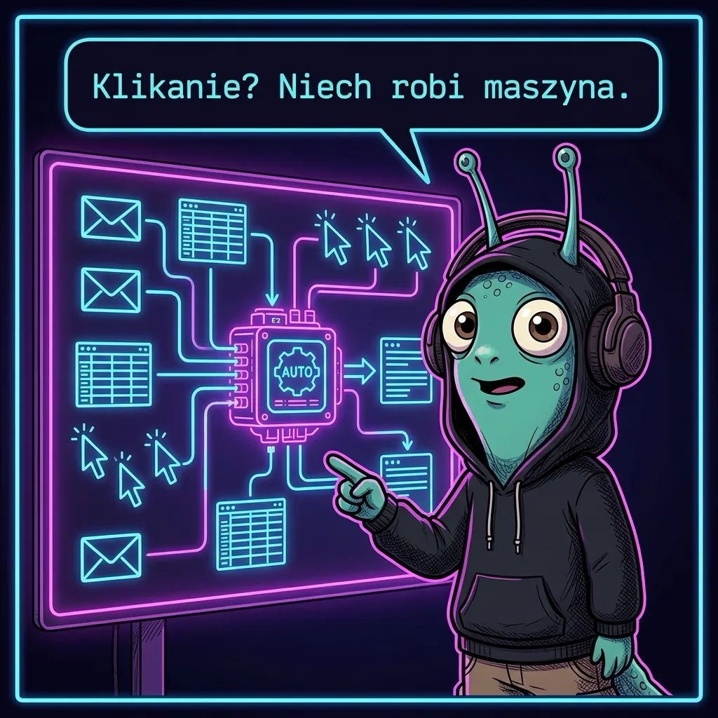 Po co ci n8n - Wolniś: „Klikanie? Niech robi maszyna”