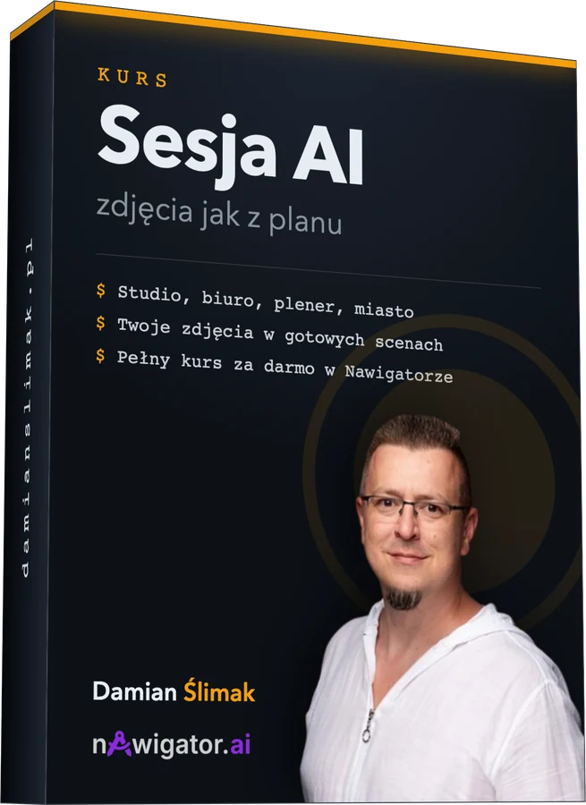 Okładka kursu Sesja zdjęciowa AI