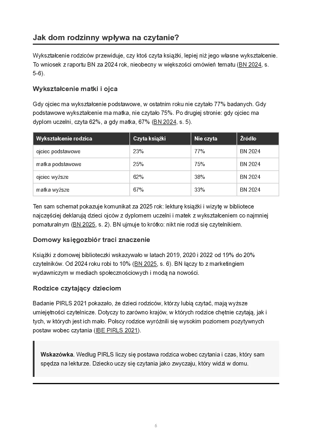 Dlaczego Polacy nie czytają książek, strona 6 z 14