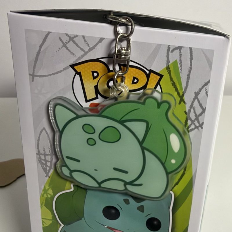 Akrylowy brelok - Bulbasaur z kolekcji Damiana Ślimaka, egzemplarz numer 18