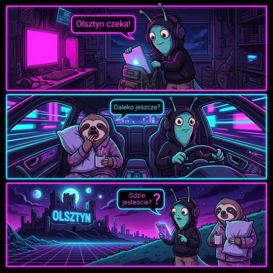 Pierwszy komiks, marzec 2026. Neon zostaje na stałe.