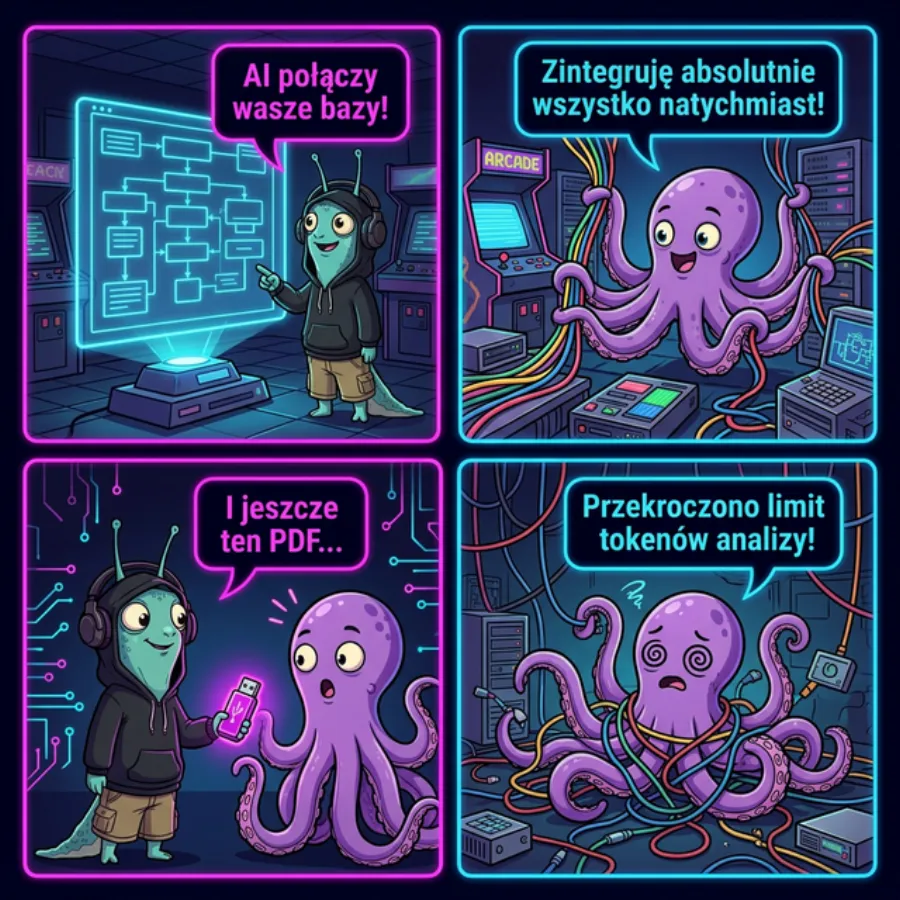 Wieloręki i limit tokenów. Ta grafika do dziś jest wzorem wyglądu Wielorękiego.
