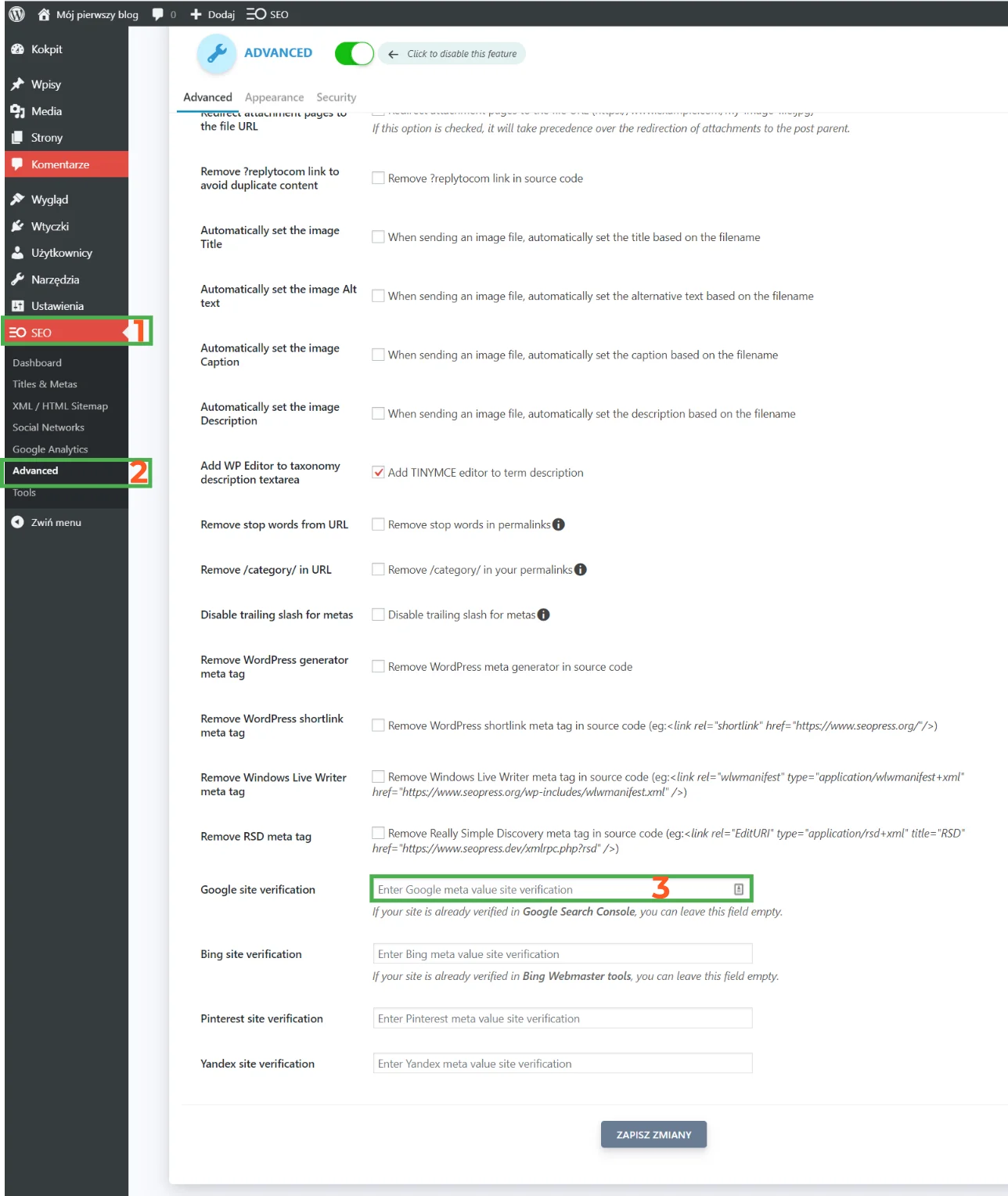 Google Serach Console – Poradnik Google Serach Console – Poradnik